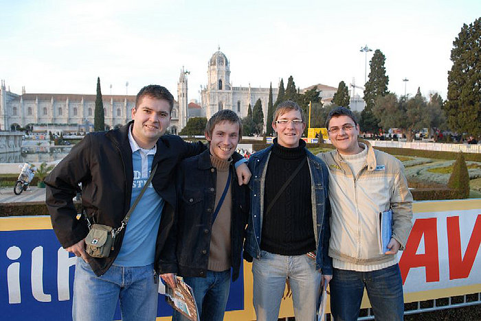 05.01.2007 Slovenci v Lisboni <br><i>foto Darij N.</i>