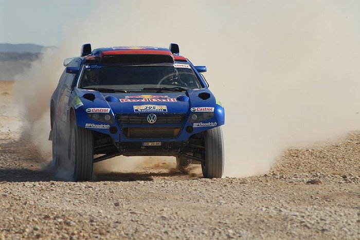 11.01.2007 Ari Vatanen in Fabrizia Pons <br>na brzincu <br><i>foto Darij N.</i>