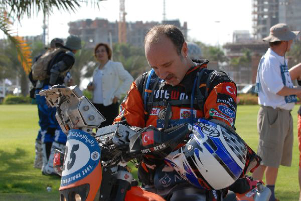 29.10.2007 Kemal Merkit, prijatelj iz Turčije<br><i>foto Darij N.</i>