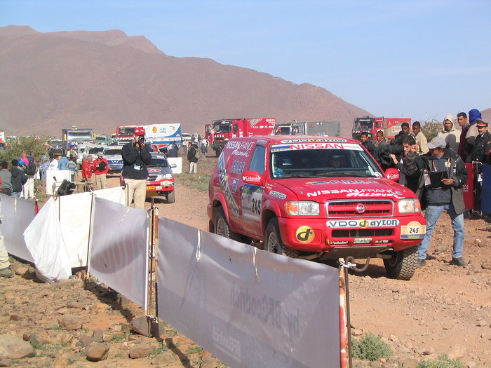 27.11.2005 Štart etape Maroko