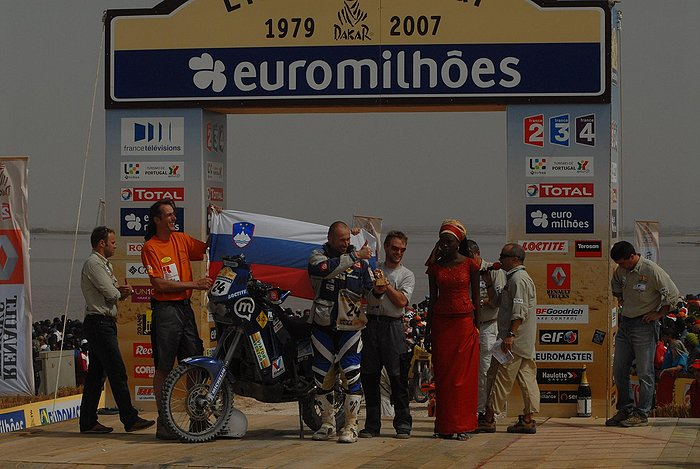 22.01.2007 Miran na podiumu <br><i>foto Darij N.</i>