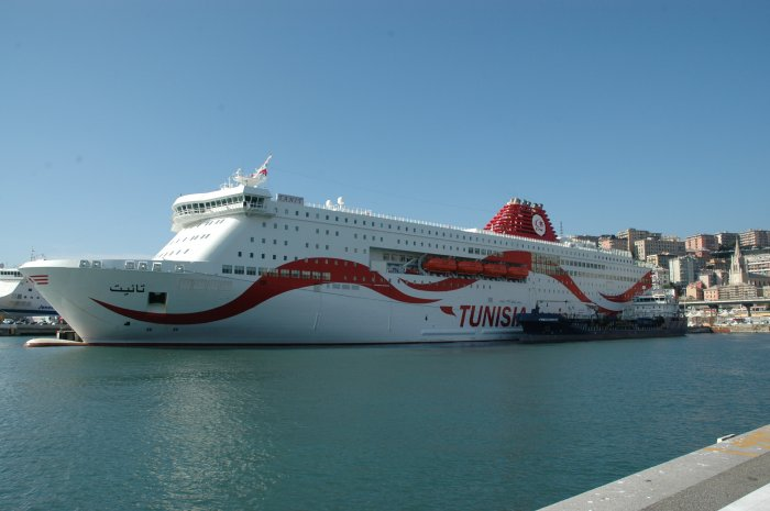 22.10.2012 z novo barko v Tunis